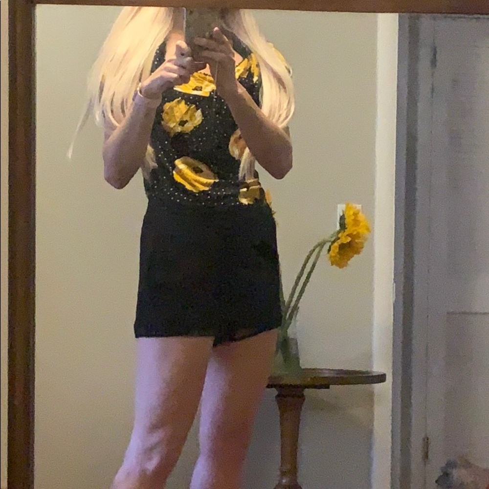 Urban outfitter eyelet cut out  black shorts